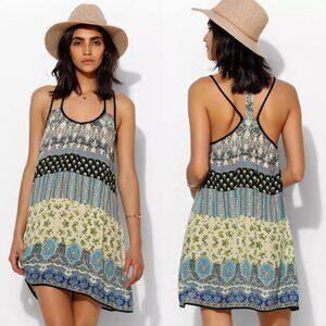 Patrons Of Peace Boho-Print Tank Dress